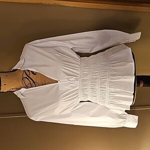 VENUS White long sleeve blouse size 8